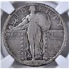 Image 2 : 1921 STANDING LIBERTY QUARTER  NGC VG-8
