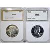 Image 1 : LOT OF 2 HALF DOLLARS: