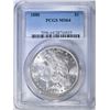 Image 1 : 1880 MORGAN DOLLAR  PCGS MS-64