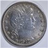 Image 1 : 1911-D BARBER QUARTER  CH BU  OLD CLEANING