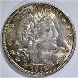 1915-D BARBER HALF DOLLAR  CH BU