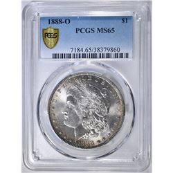 1888-O MORGAN DOLLAR  PCGS MS-65