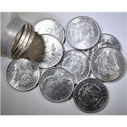 ROLL OF 20 MIXED DATE MORGAN DOLLARS  BU
