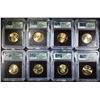 Image 2 : LOT OF 8 ICG GRADED SACAGAWEA DOLLARS