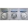 Image 2 : (3) 2016 AMERICAN SILVER EAGLES  PCGS MS-70