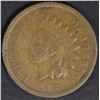 Image 1 : 1872 INDIAN CENT  ABOUT VF  KEY COIN