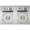 Image 2 : 2 1941-D MERCURY DIMES  PCGS MS-66 FB BLAST WHITE