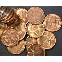 BU ROLL OF 1946-S LINCOLN CENTS, BETTER DATE
