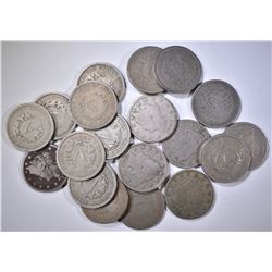 GROUP OF LIBERTY NICKELS AS FOLLOWS: