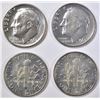 Image 2 : 3 BU ROLLS OF ROOSEVELT DIMES- 1 EA 1965, 1966, &