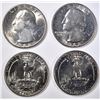 Image 2 : 3 BU ROLLS OF WASHINGTON QUARTERS- 1-1968 &