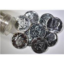 ROLL OF BU 1967 SMS KENNEDY HALVES
