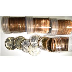 3-1976-P & 1-76-D BU KENNEDY HALF DOLLAR ROLLS