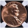 Image 2 : 1966 SMS LINCOLN CENT, NGC MS-68 RD