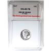 Image 1 : 1927 MERCURY DIME, TDCS SUPERB GEM BU FB