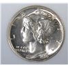 Image 2 : 1936-D MERCURY DIME, TDCS SUPERB GEM BU FB