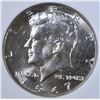 Image 2 : 1967 KENNEDY HALF NGP SUPERB GEM