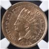 Image 2 : 1862 INDIAN CENT  NGC MS-63