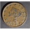 Image 1 : 1842 LARGE CENT, AU