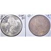 Image 1 : 1881-S GEM BU & 83-O BU MORGAN DOLLARS