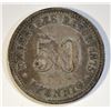 Image 1 : 1875 GERMAN 50 PFENNIG
