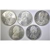 Image 2 : 5-1965 BU CANADIAN SILVER DOLLARS