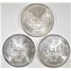 Image 2 : 2-2005 & 1-2006 BU AMERICAN SILVER EAGLES