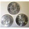 Image 2 : 2013, 15 & 16 BU AMERICAN SILVER EAGLES