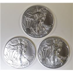 3-2019 GEM BU AMERICAN SILVER EAGLES