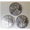 Image 1 : 3-2019 GEM BU AMERICAN SILVER EAGLES