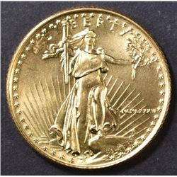 1986 BU 1/4 OUNCE GOLD EAGLE