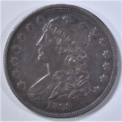 1838 BUST QUARTER AU