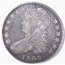 1808 BUST HALF DOLLAR VF/XF