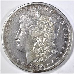 1892-CC MORGAN DOLLAR XF