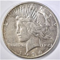1934-S PEACE DOLLAR XF