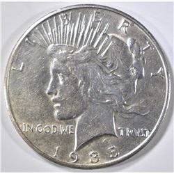 1935-S PEACE DOLLAR AU