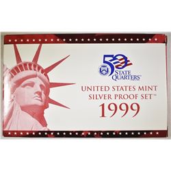 1999 U.S. SILVER PROOF SET ORIG PACKAGING