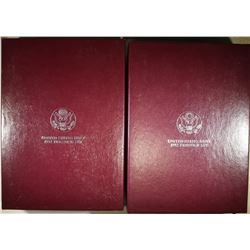2-1992 U.S. PRESTIGE PROOF SETS ORIG PACKAGING