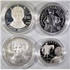 Image 2 : LOT OF 4 COMMEMORATIVE COINS