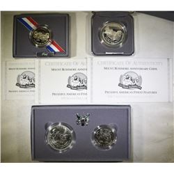 1991 MOUNT RUSHMORE COMMEM COINS