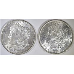 2-CH BU 1888-O MORGAN DOLLARS