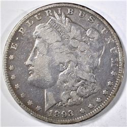 1893 MORGAN DOLLAR VG