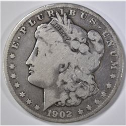 1902-S MORGAN DOLLAR VG