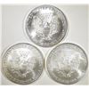 Image 2 : 3-BU 2004 AMERICAN SILVER EAGLES