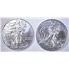 Image 1 : 2-GEM BU 2019 AMERICAN SILVER EAGLES