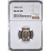 Image 1 : 1950-D JEFFERSON NICKEL NGC MS-66 FS