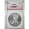 Image 1 : 2019 AMERICAN SILVER EAGLE, WHSG PERFECT GEM BU