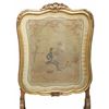 Image 1 : Antique Gilt Carved Needlepoint Screen