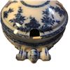 Image 3 : Late 19thc Furnival & Sons Bombay Flow Blue Large Tureen