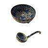 Image 1 : 1920's Japanese Phoenix Bird Bowl & Ladle Set